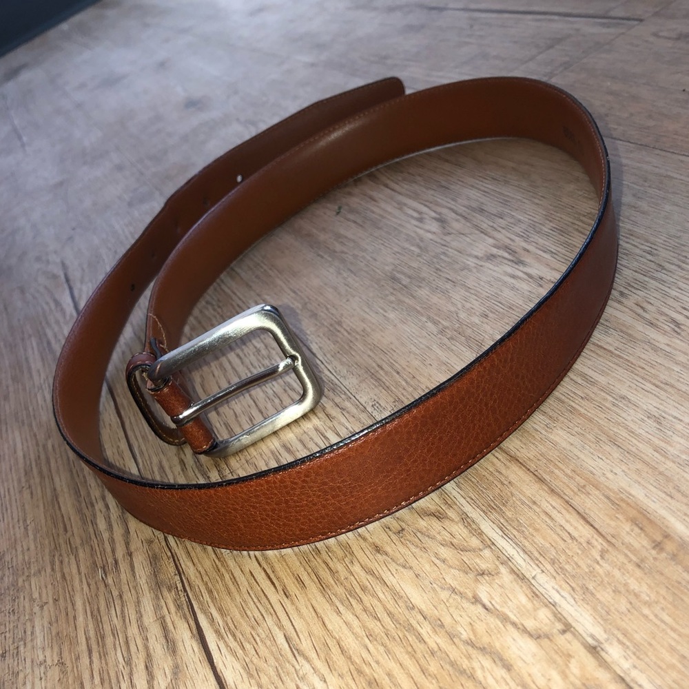 Men’s Wearhouse Full Grain Italian Leather Belt
